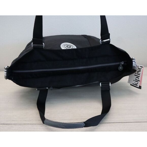 Kipling KIA3H3-3IV Women's Large Black Adara Crossbody Tote Bag - Picture 12 of 12